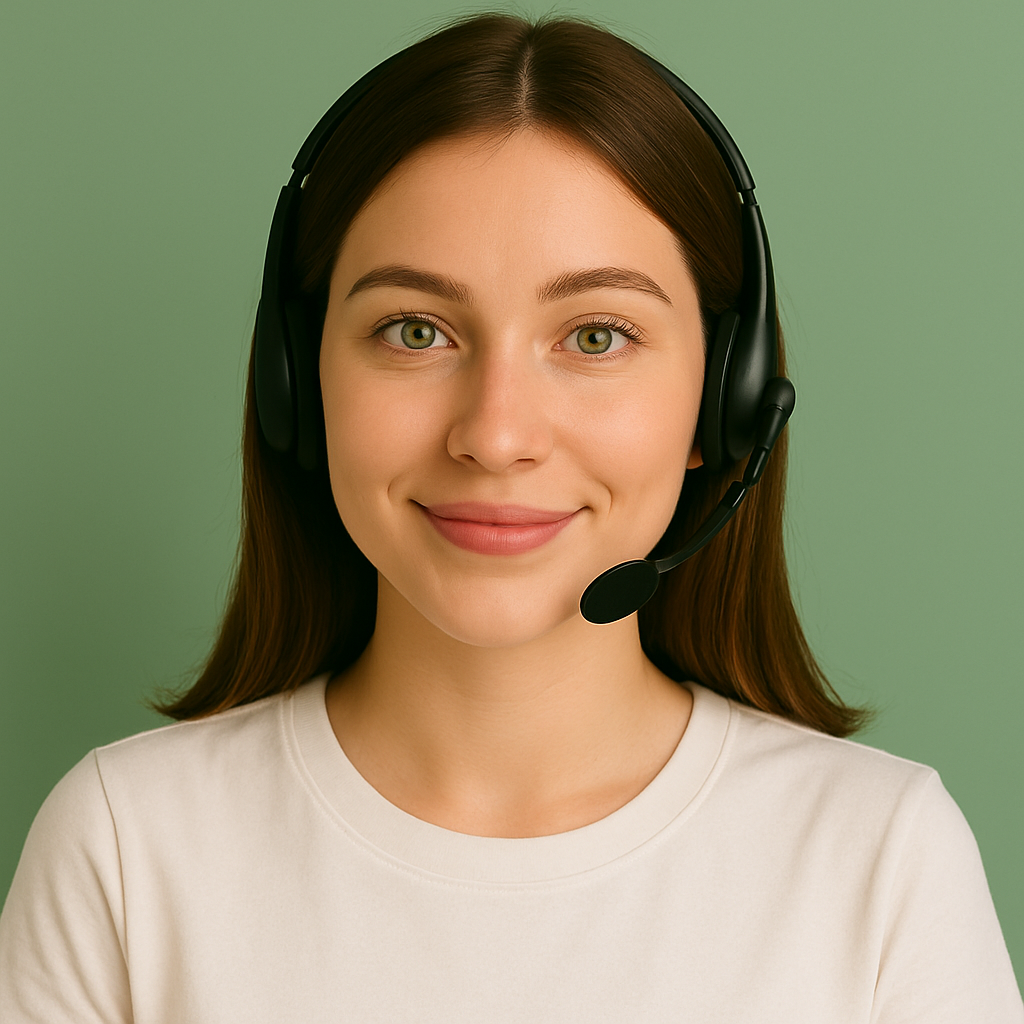 Asistente Virtual Aliva - Personaje digital con apariencia amigable y profesional